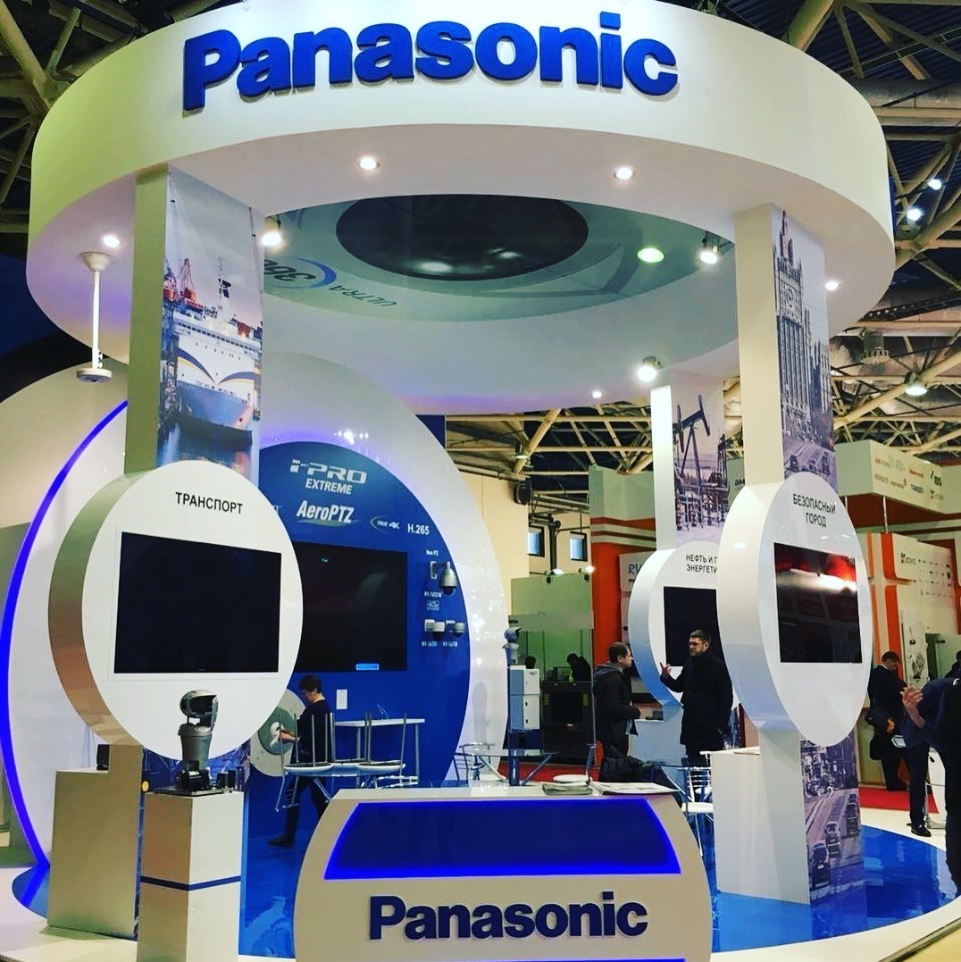 Дизайн выставочного стенда Panasonic | Москва